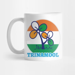 Trinamool Congress Party Logo Mamata West Bengal Politics Mug